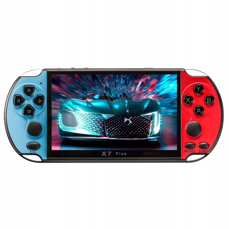 X7 plus 5,1 '' 8GB retro ručná herná konzola